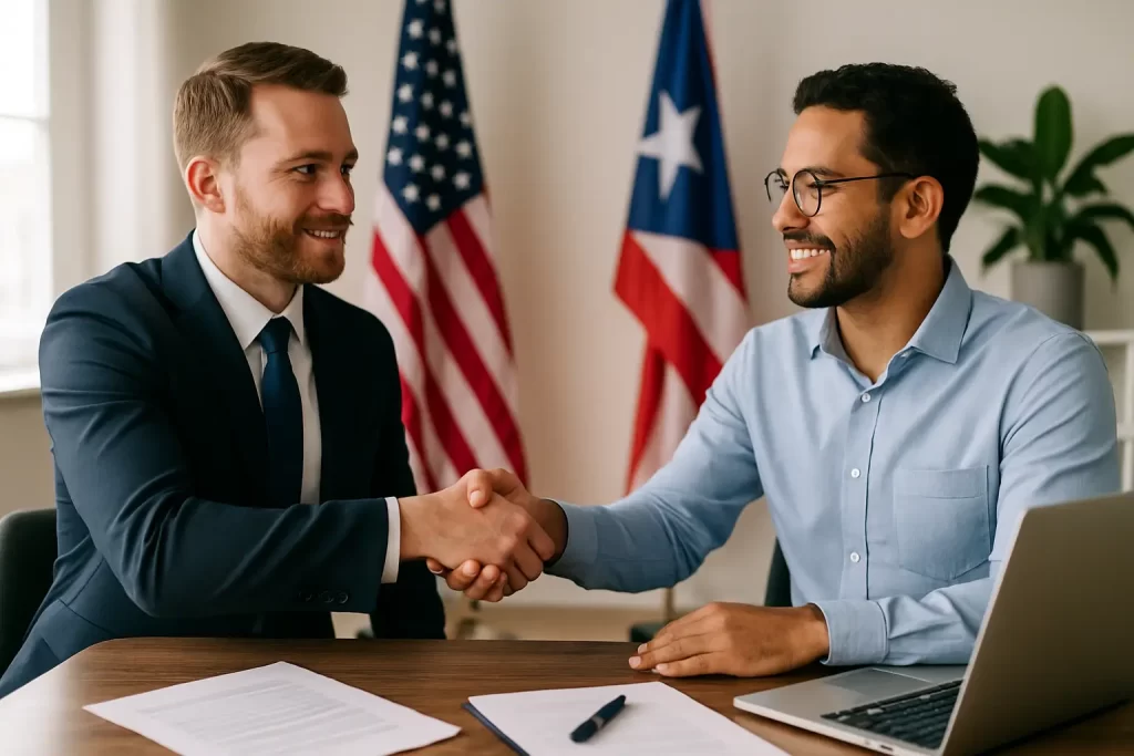 Hiring a Puerto Rico Agent as an American